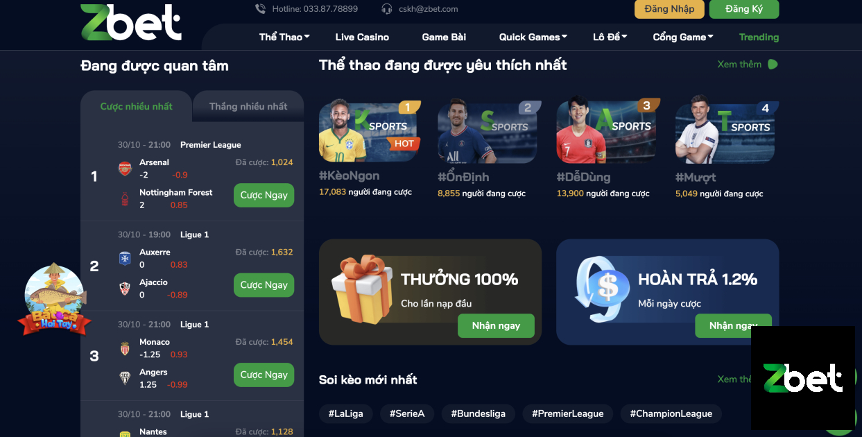 TIN TỨC ZBET - CASINO ZBET - NHÀ CÁI ZBET